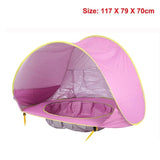 Baby Beach Tent Children Waterproof Pop Up sun Awning Tent UV-protecting Sunshelter with Pool Kid Outdoor Camping Sunshade Beach